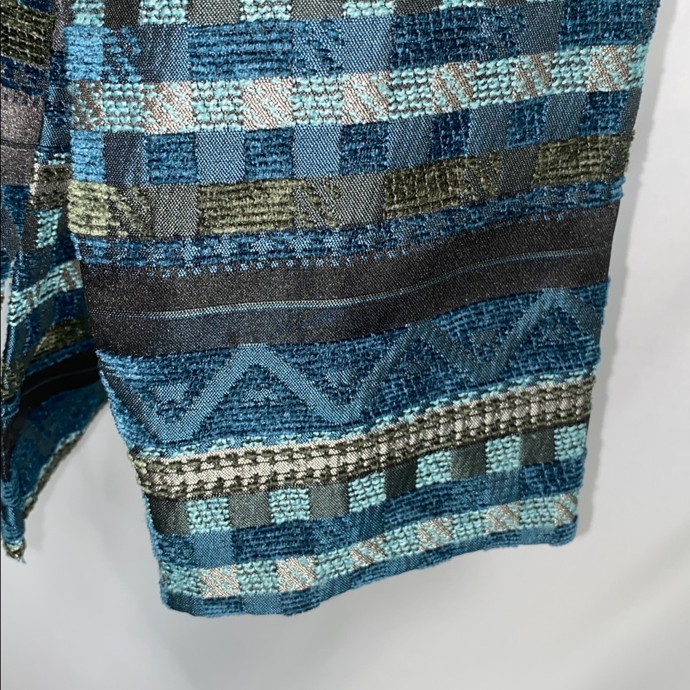 Vintage Sag Harbor Womens 14 Blazer Blue Turquoise Size - Picture 6 of 11